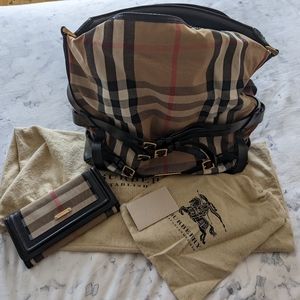 Burberry Bag and Matching Wallet